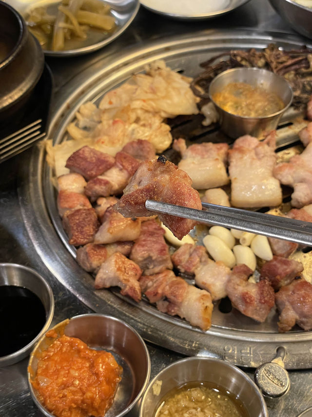 🥓노포 감성! 삼겹&목살 열무국수 비빔면 존맛인 곳💖