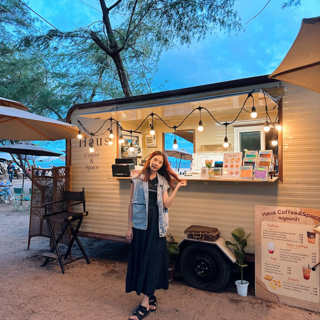 Haus คาเฟ่สุดชิลล์ ที่หาดแหลมเจริญ ระยอง 