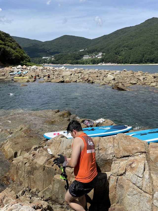 여름여행 거제도 스노쿨링 스팟 알려드릴게요 윤돌섬🌊🐠