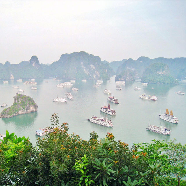 Where to find a scenic island view in Vietnam
