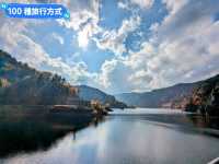 北海道賞楓-壯闊遼麗的定山溪豐平峽水壩