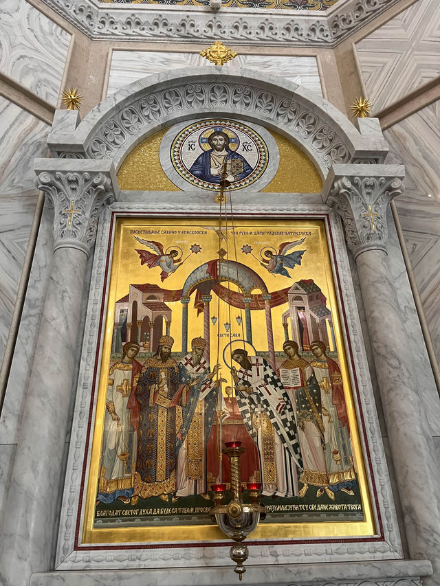 最金碧輝煌的東正教主教堂：塞爾維亞聖薩瓦教堂🇷🇸⛪️🔔😍