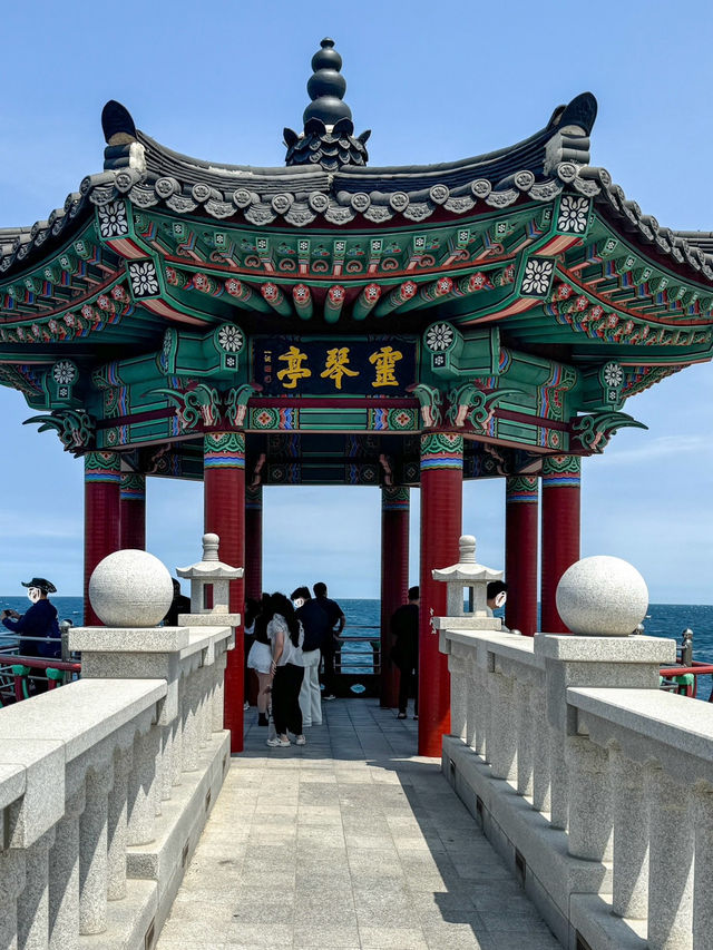 속초 바다를 한눈에 볼 수 있는 ‘영금정’