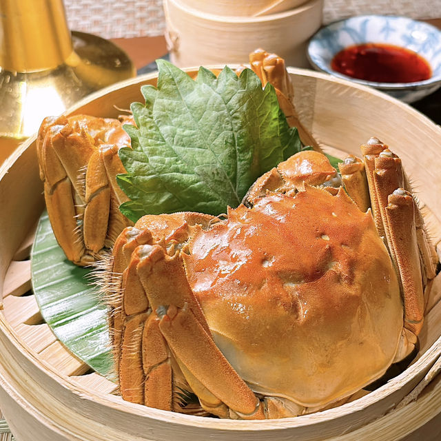 北角望全海景酒店食大閘蟹🦀