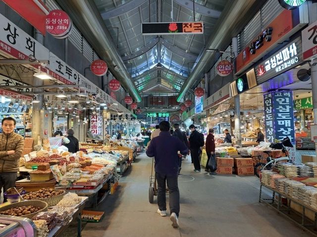 【京東市場:ソウル,韓国】地元の方が利用するローカル市場✨