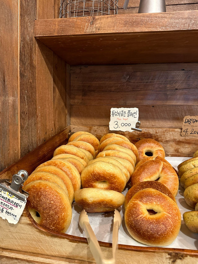 홍대 맛집 상수 카페 수상한베이글 베이커리 