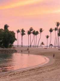 A very beautiful tanjong beach club singapore 🇸🇬 