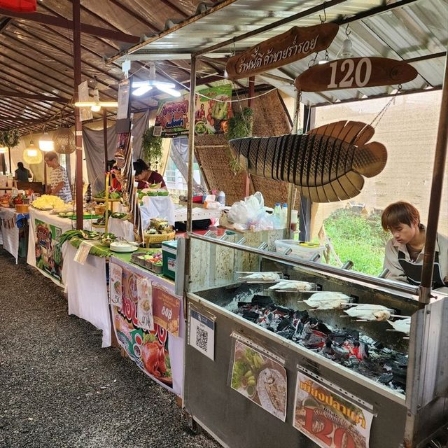 ตลาดนัดเช้า ที่กาดบะป้าวเชียงใหม่