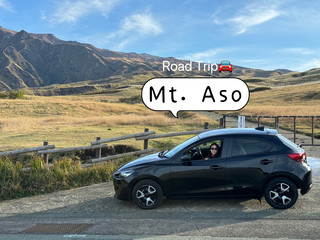 Driving to Mt. Aso🚗