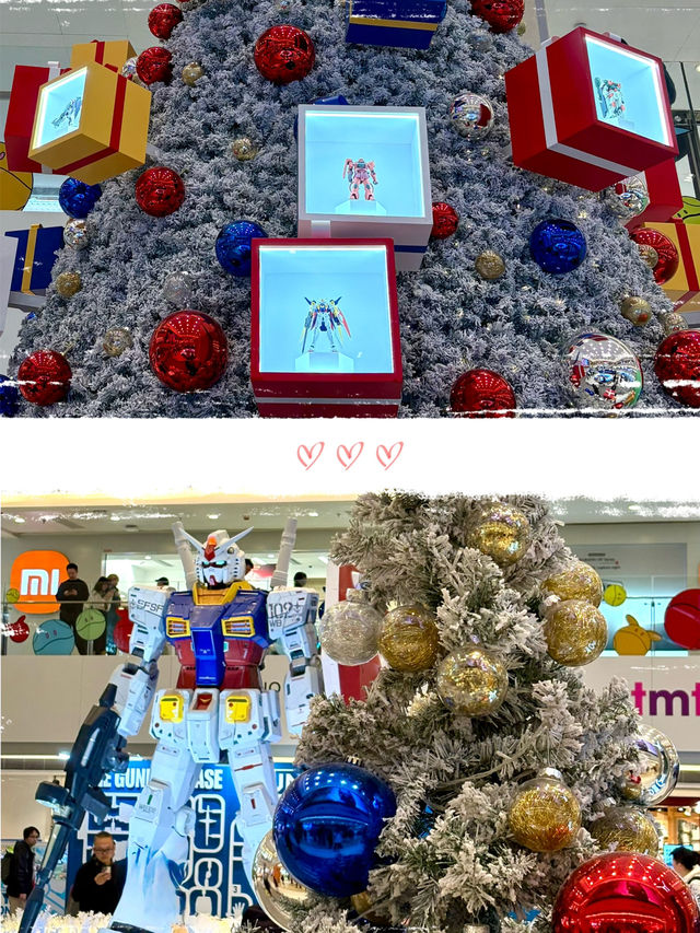 屯門巿廣場高達聖誕展覧-與機動戰士高達一同慶祝聖誕佳節