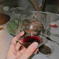 Love this peace and silence privacy dinner ! 