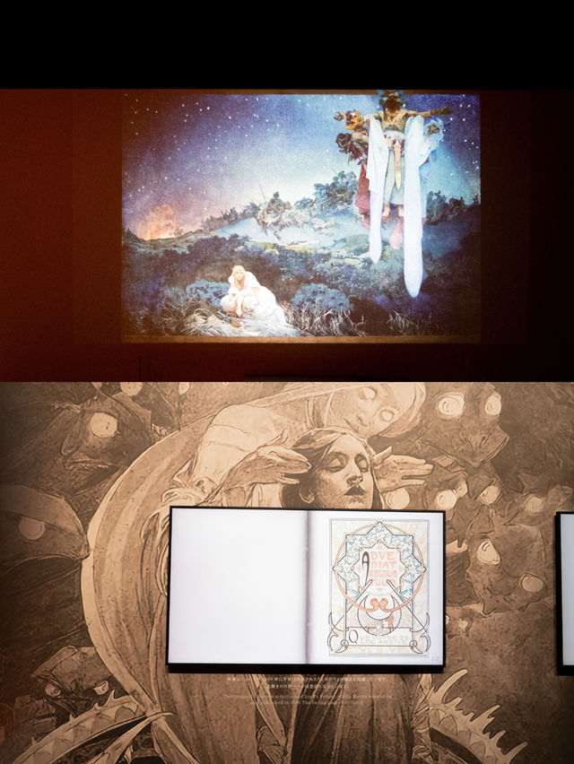 【渋谷】没入型展覧会！ミュシャの作品に溺れよう🌱