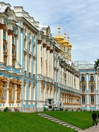 Pushkin - wonderful suburb of Saint Petersburg