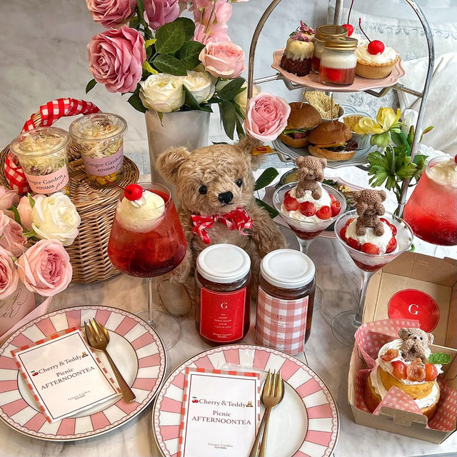 Cute and Creative Afternoon Tea at Ginger Garden Aoyama🍒