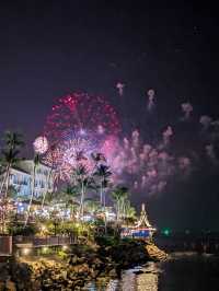 Fireworks at Phu Quoc Sunset