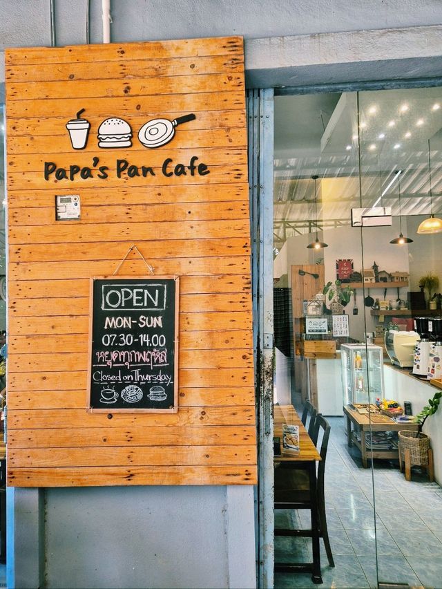 ทานอาหารเช้าที่ Papa's Pan Cafe @ Hatyai