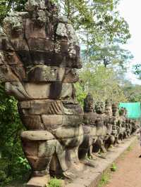 Masterpiece of History and Art: The South Gate of Angkor Thom