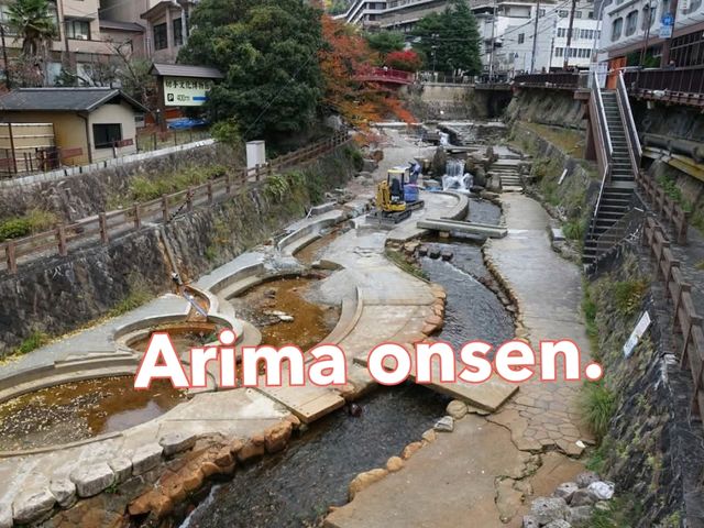 Arima onsen.