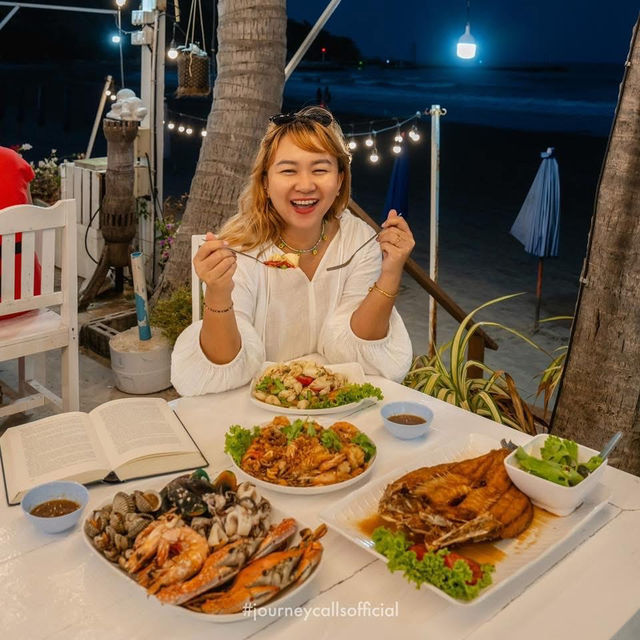 พิกัดร้านอาหารทะเลอร่อย เขาตะเกียบ - หัวหิน ✨🦐