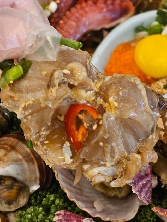📍釜山必吃! 爆甜醬蟹！