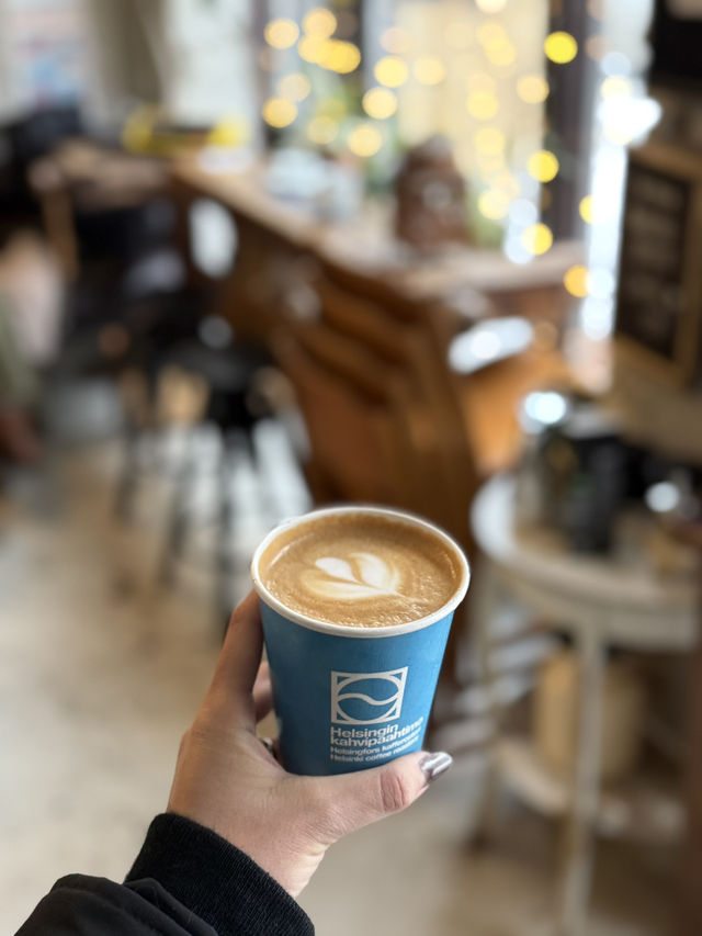 Cozy Coffee Break at Helsingin Kahvipaahtimo☕✨🇫🇮