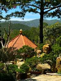 STUNNING BUDDHIST TEMPLE IN DALAT.