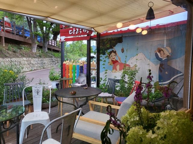 봉화 산타마을에 있는 카페