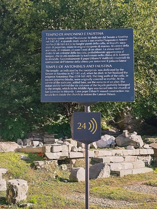 Antoninus and Faustina Temple