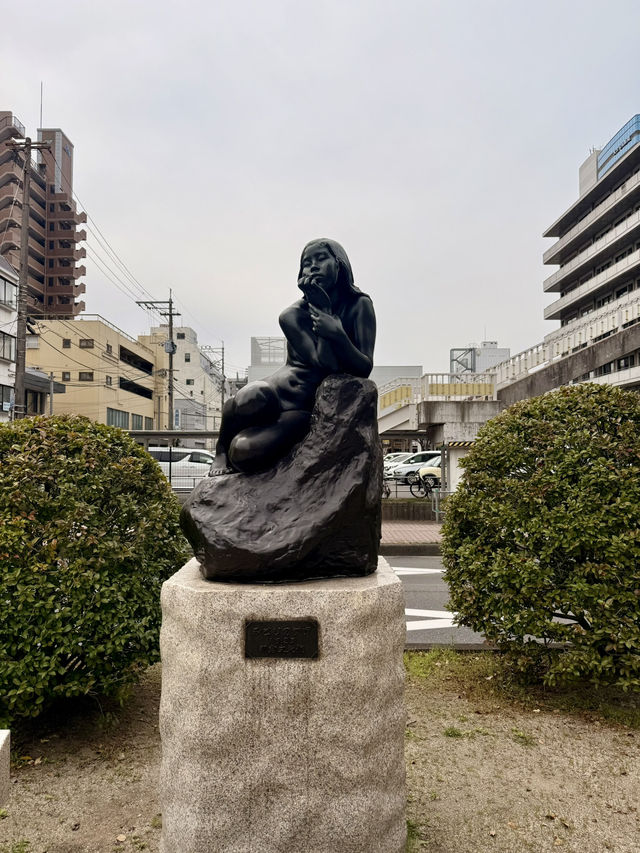 【大分】まるで屋外美術館✨銅像が並ぶ遊歩道✨