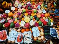 The Mercado dos Lavradores - Farmers' Market in Funchai, Madeira