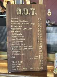 【香港】　🇭🇰☕️香港おすすめカフェ｜N.O.T. Specialty Coffee（銅鑼湾）