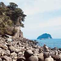 Majestic Waters Meet the Sea - A Seogwipo Spectacle