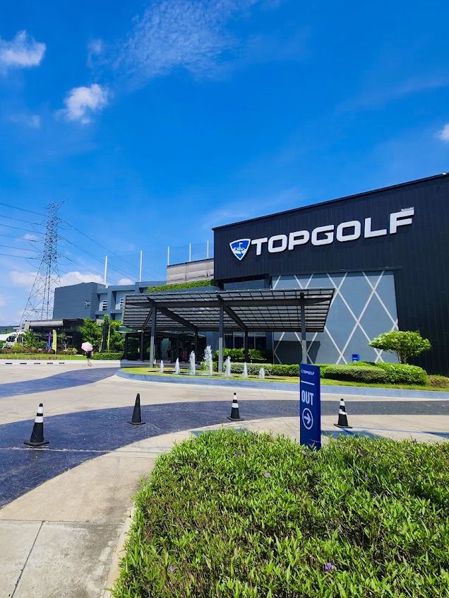 ⛳ 태국 골프장 Topgolf Megacity, 방콕의 현대적 골프 놀이터!
