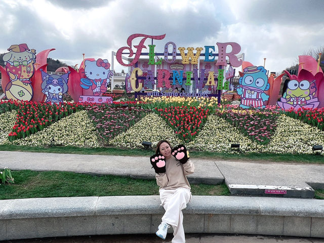 Sanrio Spring Event at Everland Amusement Park South Korea