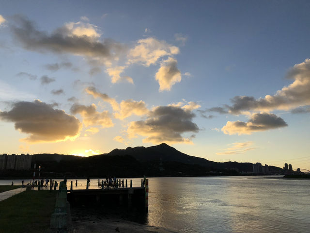 社子島島頭公園｜台北市區的濕地秘境，270度河景與生態交響的完美融合 