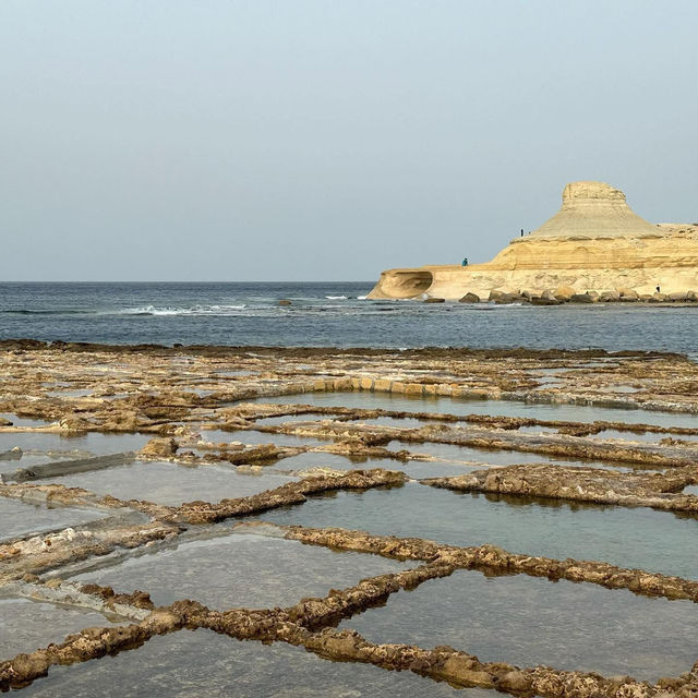 Żebbuġ Salt Pans Escape: Malta's Timeless Saline Landscapes⚪🌊  