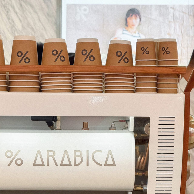 % Arabica • Central Chidlom, BKK