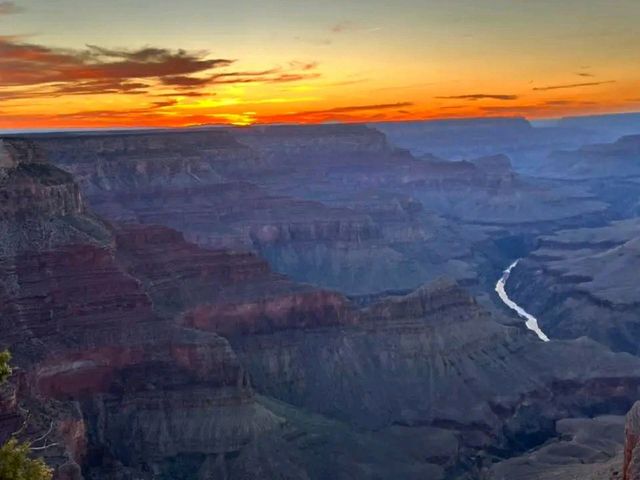Chasing Sunsets on the South Kaibab Trail, Grand Canyon