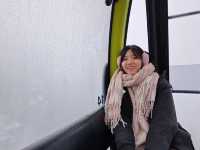 Gondola to the snow wonderland☃️🚠