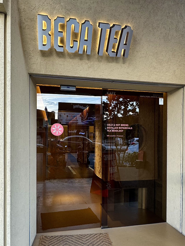 Tea Reimagined — Beca’s Minimalist Brew Bar