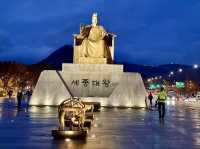 The Statue of King Sejong the Great