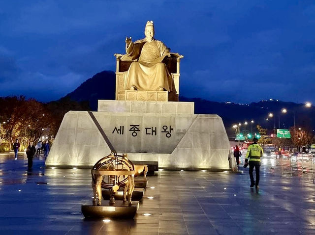The Statue of King Sejong the Great