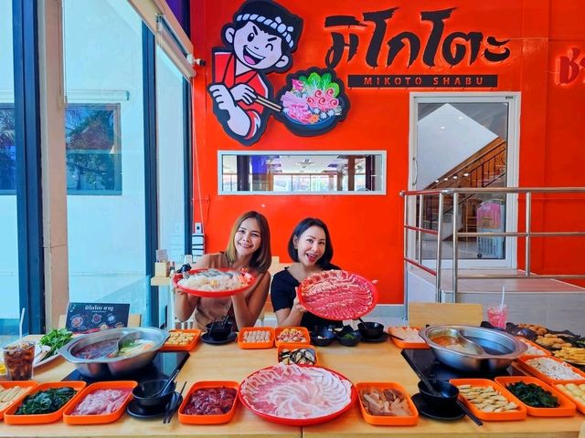 ร้านชาบูสุดฟินมาสี่จ่ายสาม พัทยา