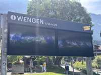 海拔1274公尺的山中小鎮溫根（Wengen）