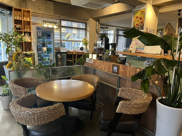 🌿 햇살 가득한 경산 옥산동 감성카페, 카페리아 옥산점