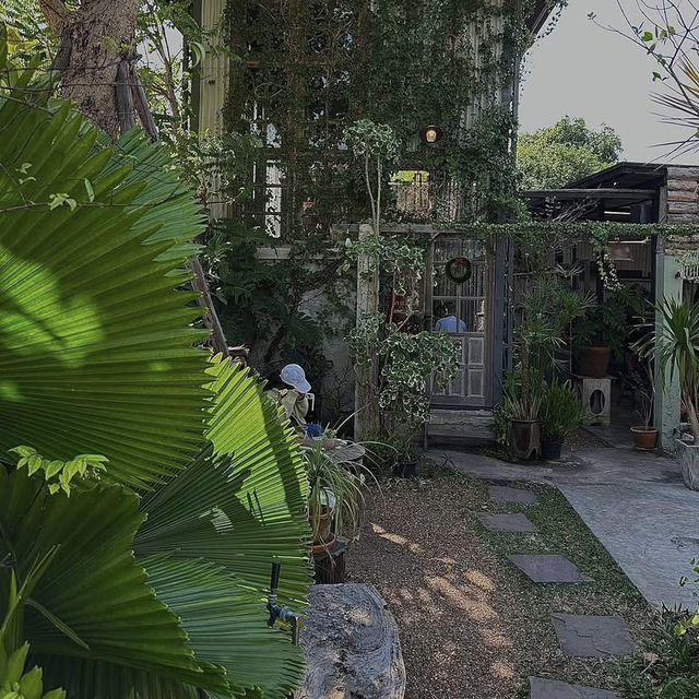 ☕ Mother Café – บ้านไม้ในสวน เหมาะนั่งทำงานสุดใจ  