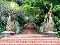 Walking Through Wat Phra That Doi Suthep in Chiang Mai