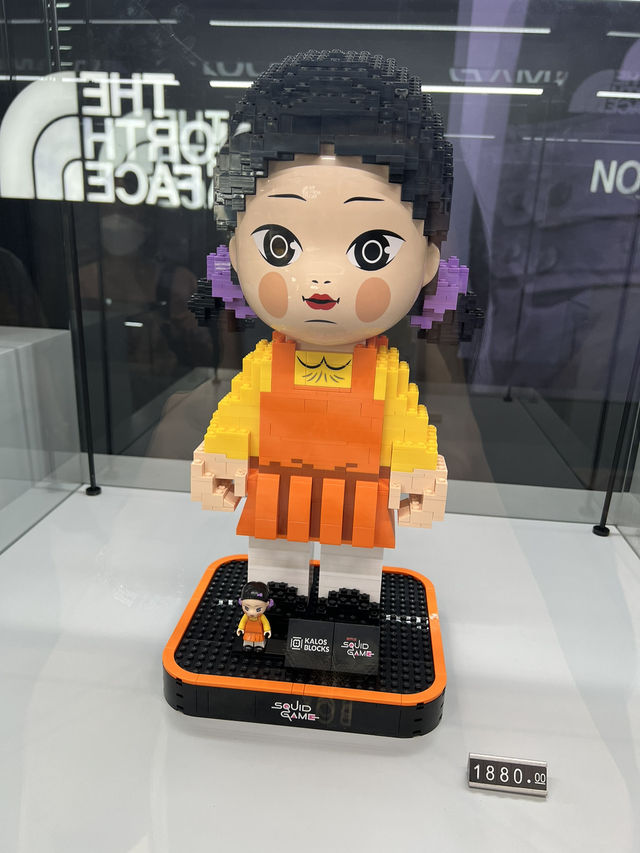 好喜歡香港尖沙咀魷魚遊戲3快閃展😍