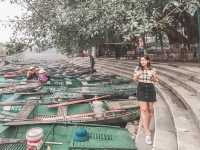 Braving the Boat Ride in Ninh Binh 🛶✨