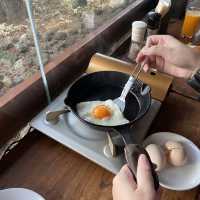 早餐🍳配富士山🗻
